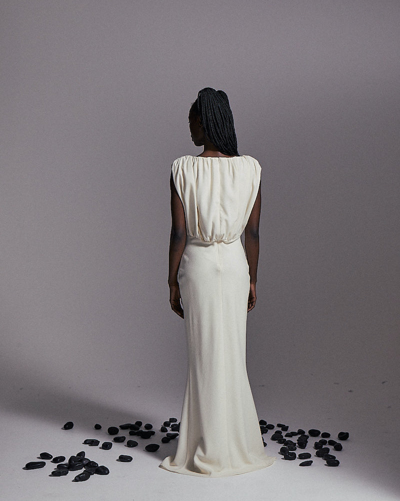BISSET pleated top dress