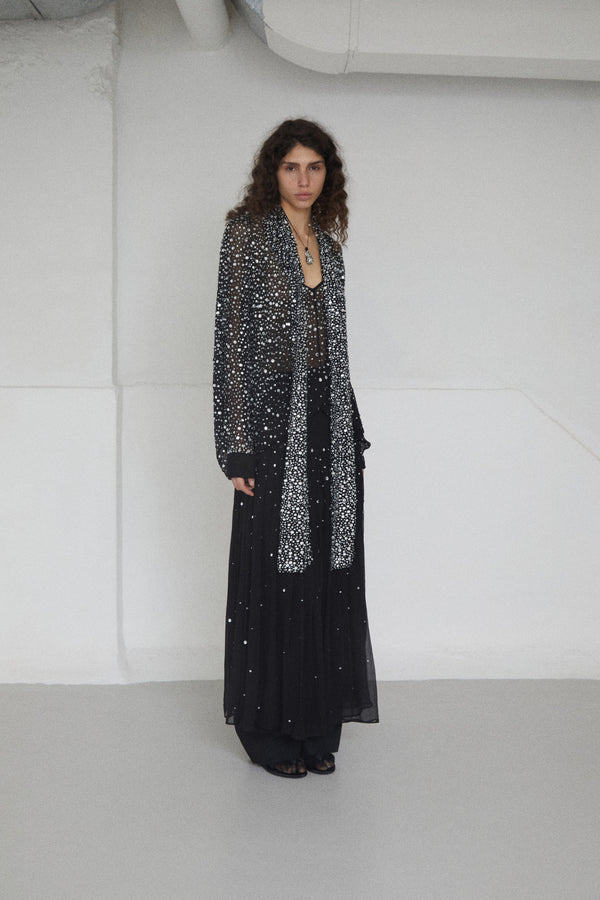 albus lumen crochet dress Albus Lumen Women's Crochet-knit Maxi Halter Dress In Brown