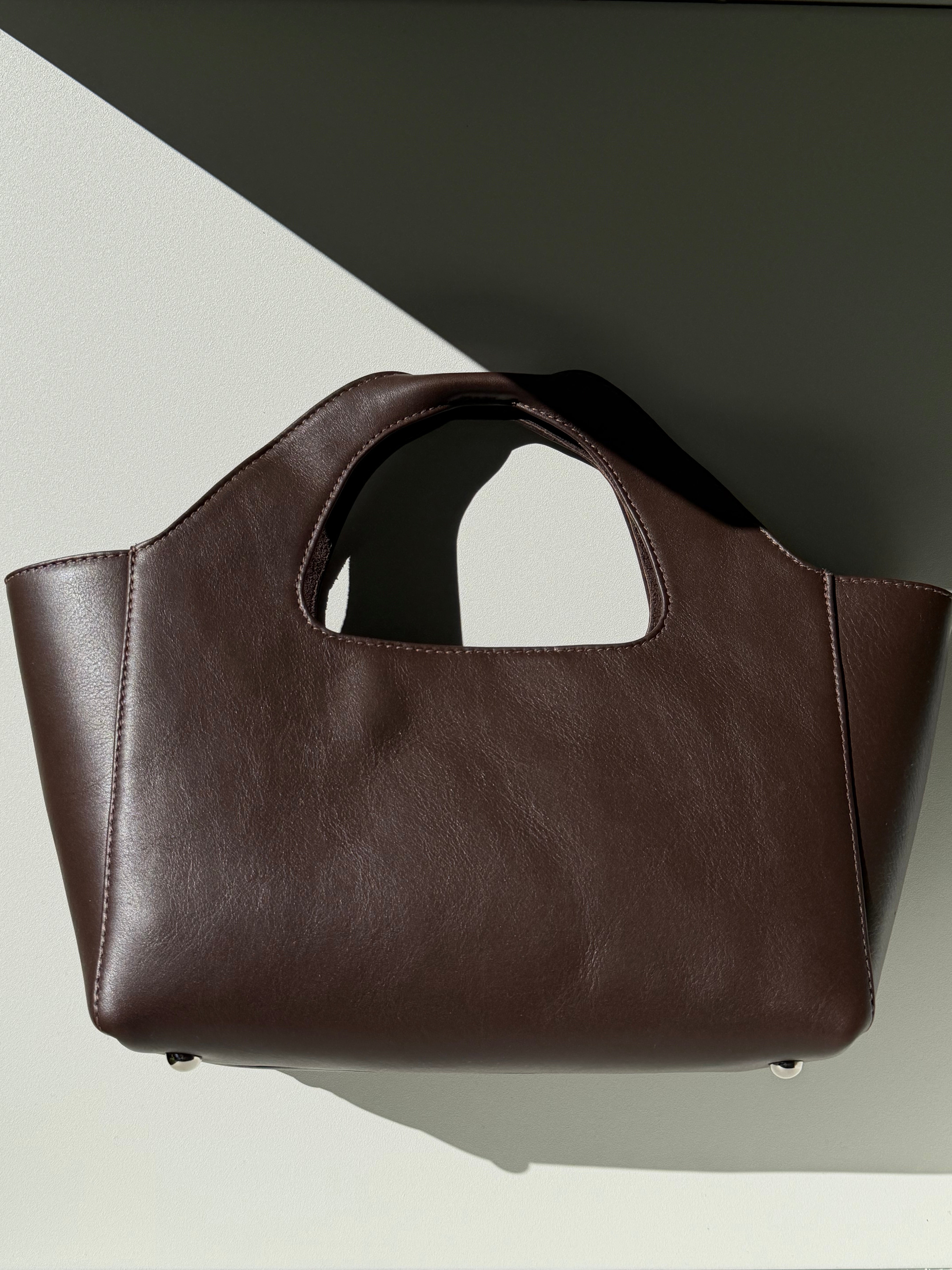 "Porter Tout" bag in chocolate