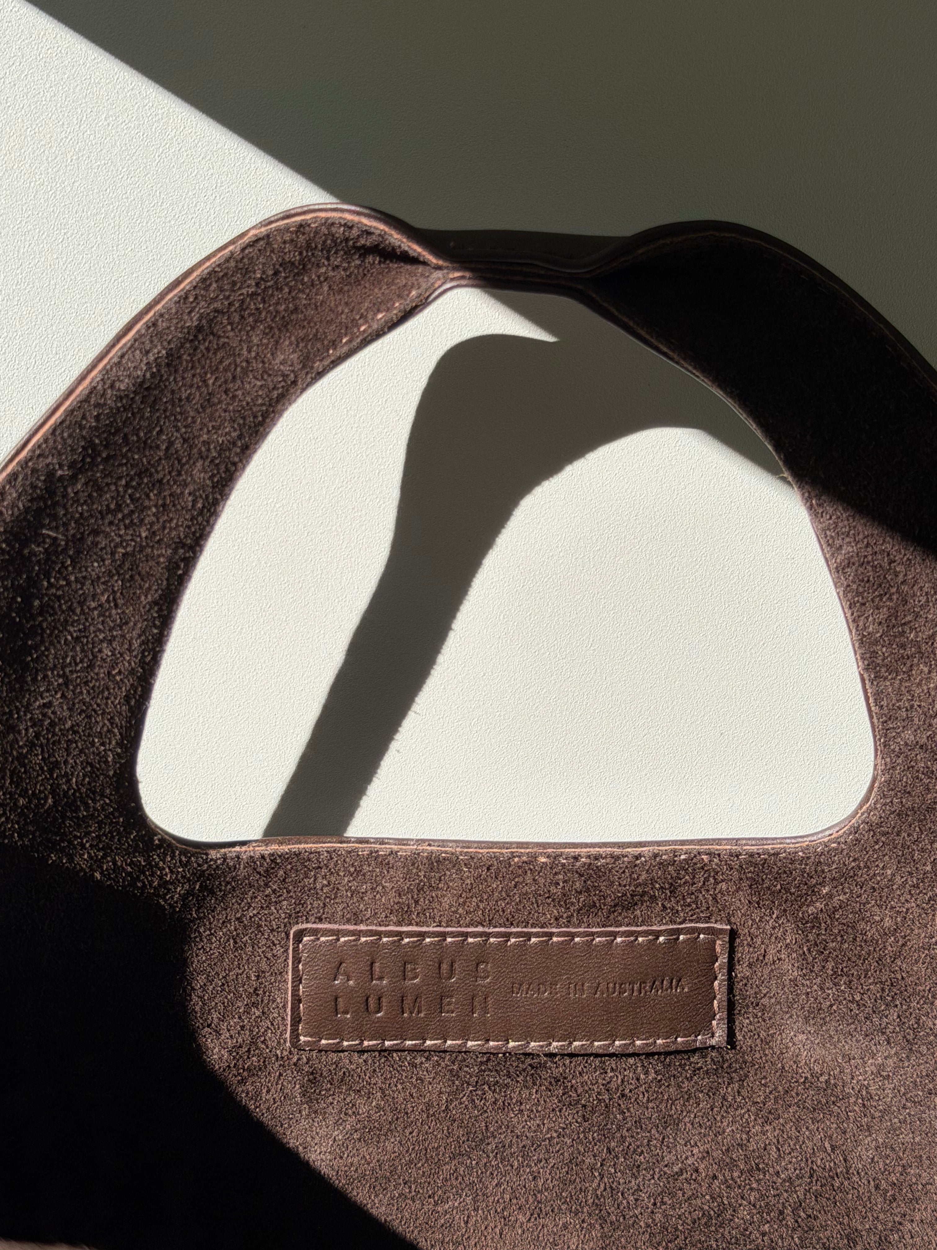 "Porter Tout" bag in chocolate