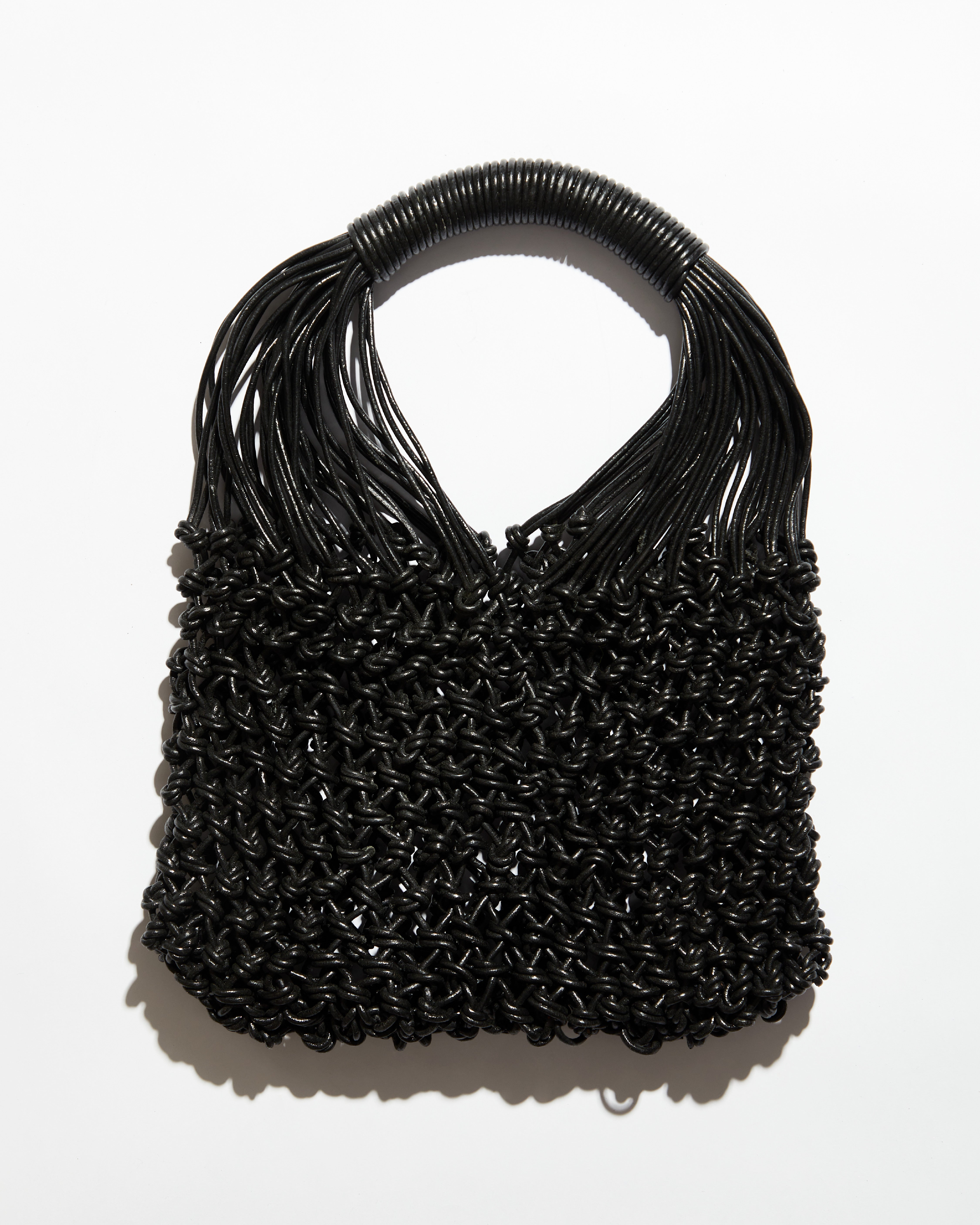 L'ETE Leather Crochet Bag