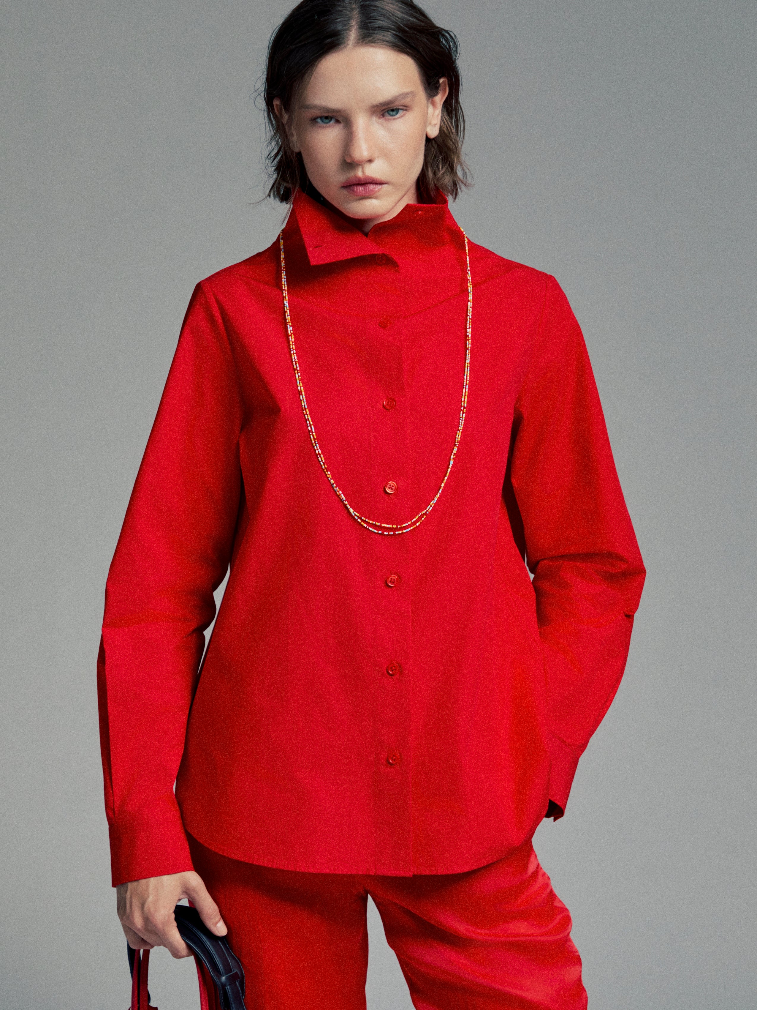 ORSON HIGH COLLARED SHIRT