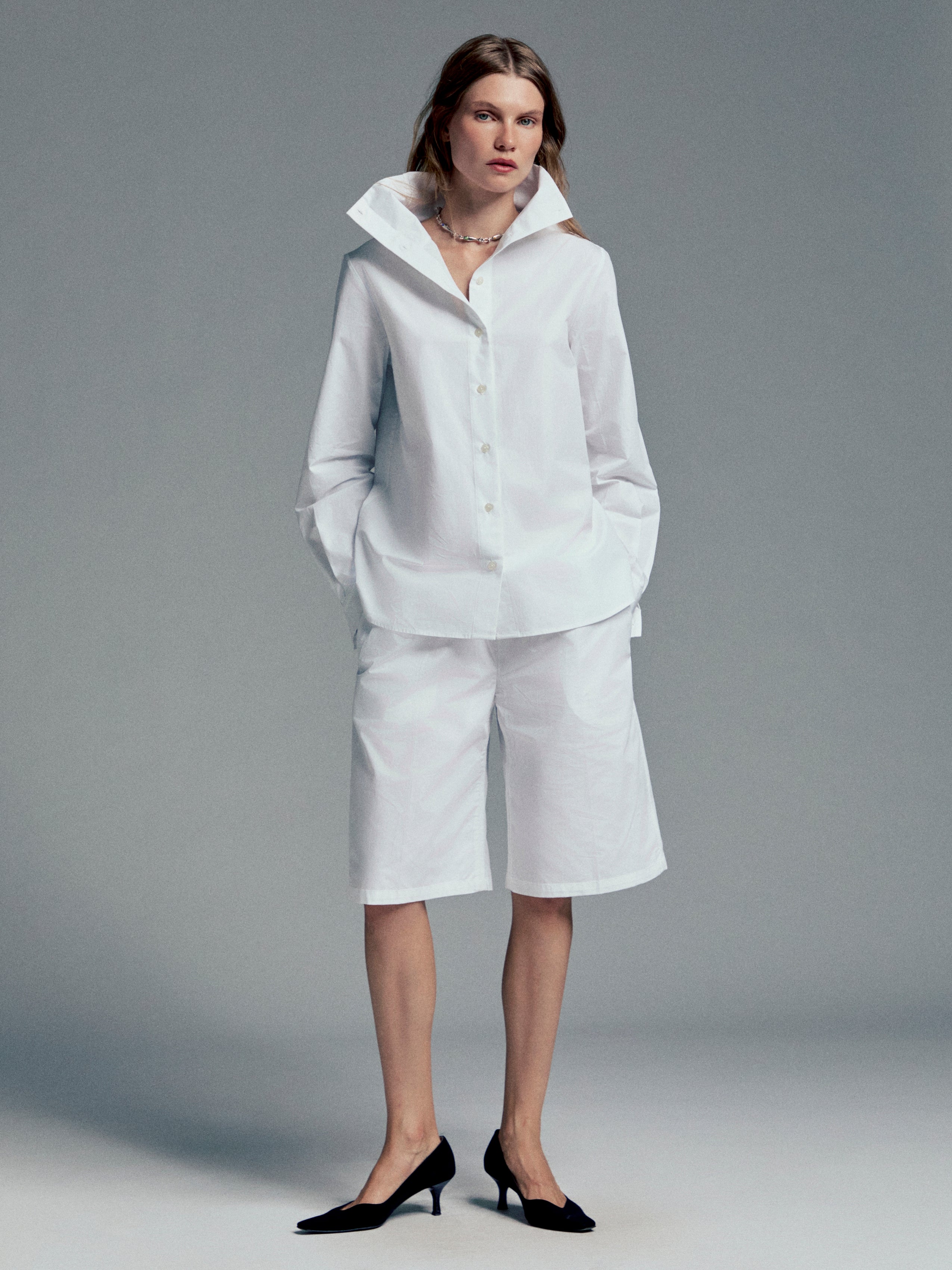 ORSON HIGH COLLARED SHIRT