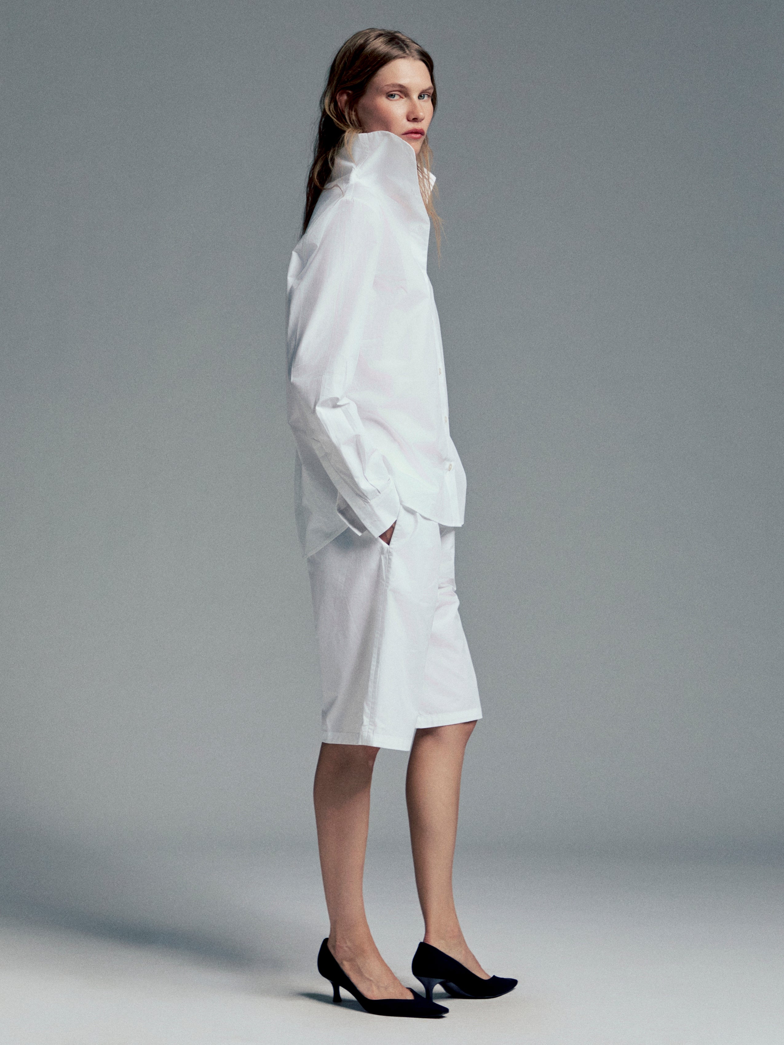 ORSON HIGH COLLARED SHIRT