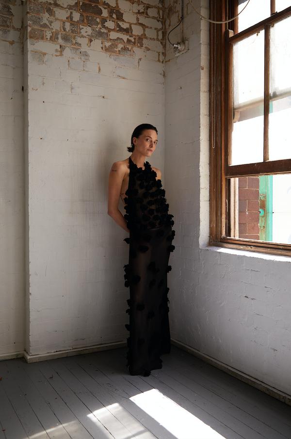 Fellini Gown Noir